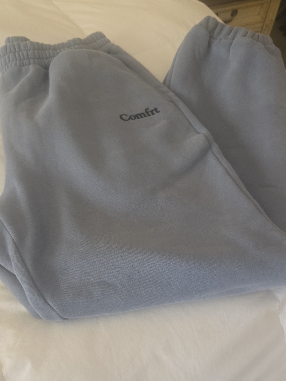 Comfrt Sweatpants Light Blue Sweatpants L